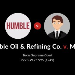 Humble oil refining co v martin