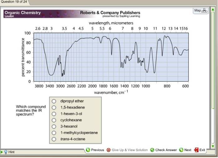 Which compound matches the ir spectrum